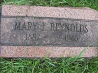 Reynolds, Mary E